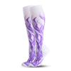 Ranvi 1 Pairs Compression Socks for Women&Men (20-30mmHg)- Best for Running,Travel,Cycling,Pregnant,Nurse,Edema,White Purple(S/M) view 1