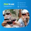 UBfree Wine Drops - 1 Pack Red - Sulfite and Histamine Remover for Red Wine - Natural, Odorless, Tasteless, Reduces Headaches and Allergies - Portable view 3