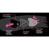 Muc-Off Bolt Face Mask, Large - Reusable Face Mask with Filter, Washable Face Covering - Adjustable Cotton Mask for Men and Women view 2