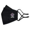 Muc-Off Black Face Mask, Small - Reusable Face Mask with Filter, Washable Face Covering - Adjustable Cotton Mask for Men and Women view 3