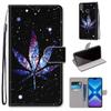 TOUCASA for Honor 8X Case, for Honor 8X Case, Creative Painted Wallet Case PU Leather Flip Magnetic Colourful Kickstand Card Slots Folio Protection Case for Huawei Honor 8X,Buckeye view 2