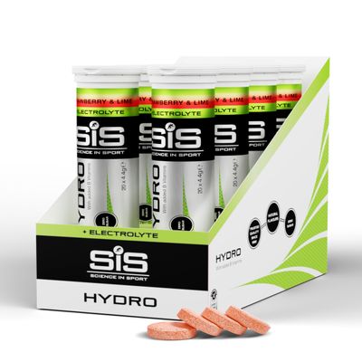 Science in Sport Hydro Electrolyte Tablets 160 pcs. Strawberry & Lime Vegan & Gluten-Free, Ideal to Promote Hydration and Maintain Electrolytes Balance (Packaging May Vary)