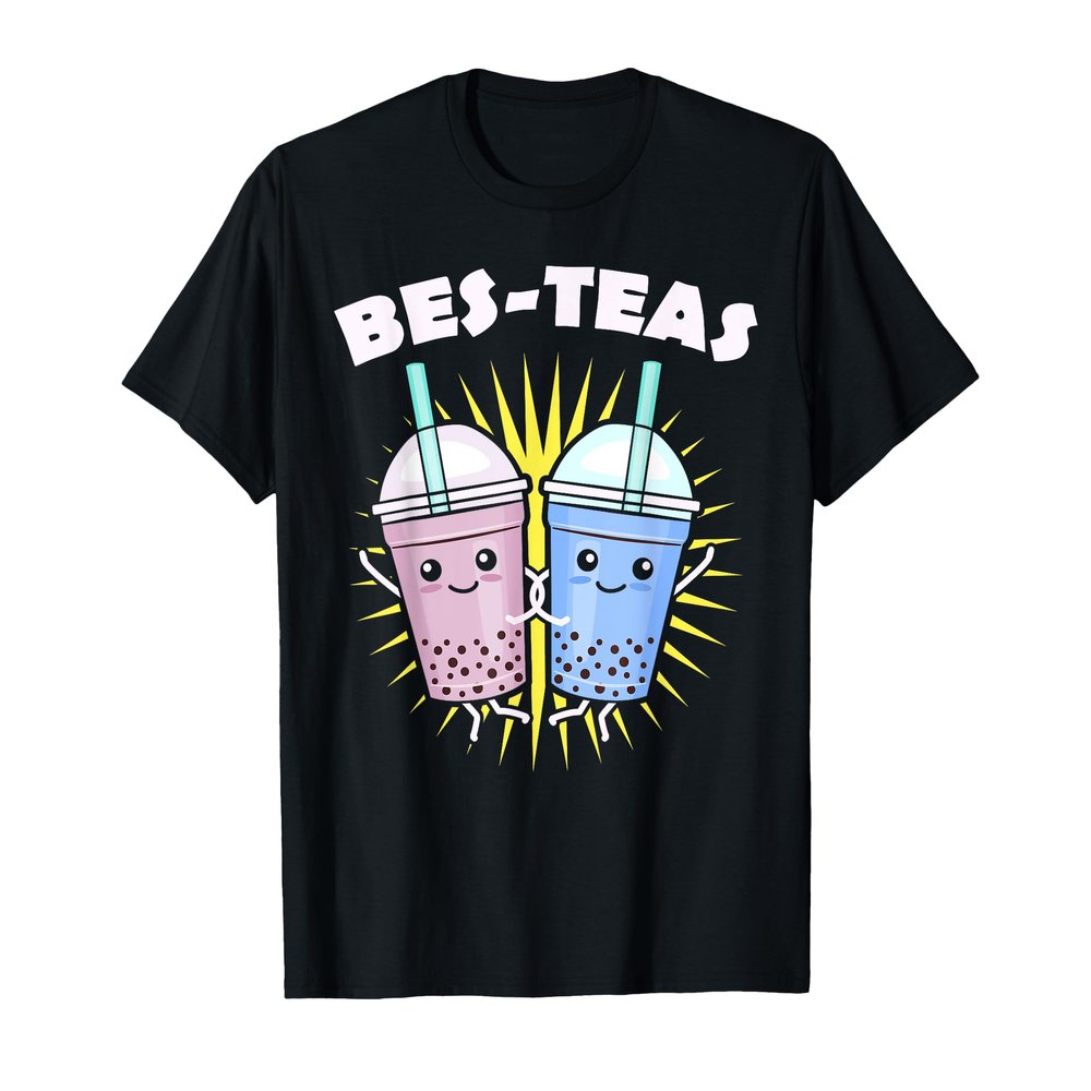 Funny Bes-teas Bubble Tea gift | Pun Bes-Teas Cute T T-Shirt