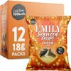 Abakus Seaweed Crisps - Cheese Flavour (ve) 12 x 18g, Seaweed Snack, Nori Snack, Vegan, Gluten-Free, Healthy Snack, Source of Iodine view 1