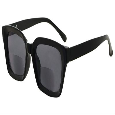 Eyekepper Bifocal Sunglasses for Women Reading under the Sun Stylish Bifocal Readers Tinted Lens Oversize - Black +3.00