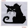 Casecover 1pc Removable Black Cats Wall Stickers Decoration Sticker Decals for Walls Home Living Room Decoration view 3