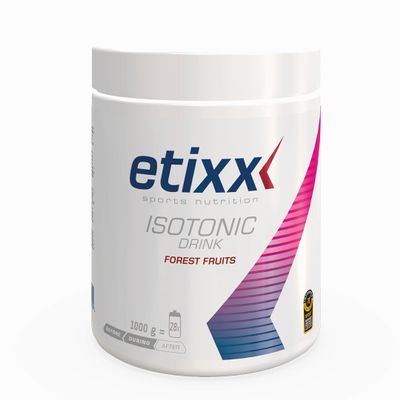 Etixx Isotonic Isotonic Drink, Forest Fruits Flavour, 1 kg, Hydration and Fast Energy for Endurance Athletes, Electrolyte Replacement During Exercise