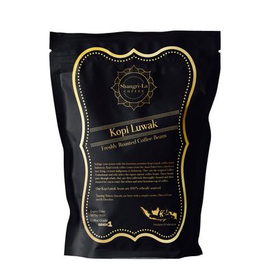 Shangri-La Coffee - Wild Kopi Luwak Coffee Whole Beans - Sustainably Sourced (from Indonesia) - 5 Kilograms