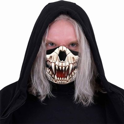 Spiral - Rock Jaw - Premium Cotton Fashion Mask With Adjuster - L
