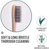 12 Pcs Eco-Friendly Charcoal Toothbrushes Natural Bamboo | Biodegradable Soft Bristle Toothbrush(12 Pack) view 2