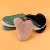 1Pc Gua Sha Green Aventurine Jade Gua Sha Guasha Scraping Massage Tool Scraping Board for Skin Caring Spa Acupuncture view 2