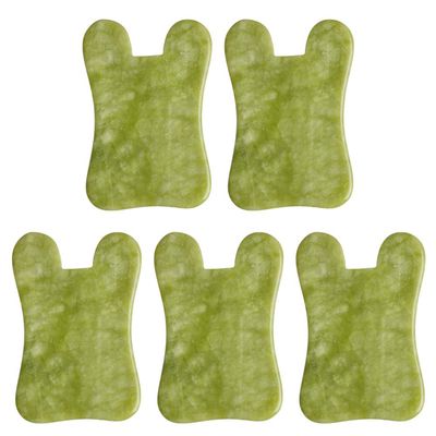 1Pc Real Jade Gua Sha Board Massager Face Lifting Tool Facial Guasha Massage Tool Concave