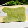 1Pc Real Jade Gua Sha Board Massager Face Lifting Tool Facial Guasha Massage Tool Concave view 4