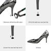 High Heel Tips Replacement kit, Black Taps Caps Replacement Repair, U-Shape Dowels 20 Pairs Nail Pin 2.4mm 3.0mm with Size 8 * 8mm 9 * 9mm 10 * 10mm 11 * 11mm 12 * 12mm view 4