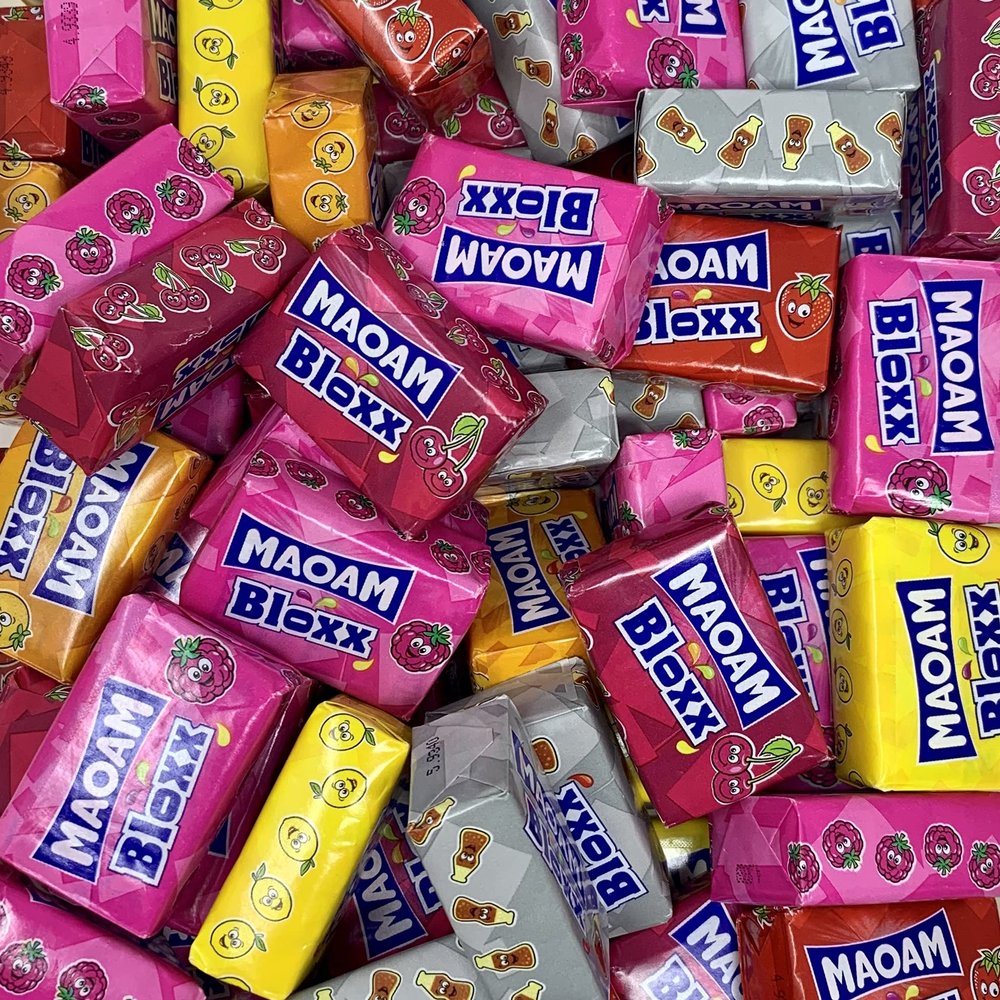 40 Maoam Bloxx Share Bag by The Gourmet Sweet Company