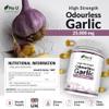 Garlic Capsules 25,000 mg - 240 Softgel Capsules - 8 Month Supply - High Strength Garlic Supplement - Extract from Allium Sativum - 1.5 mg of Allicin - Made in The UK - Nu U Nutrition view 2