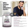 Garlic Capsules 25,000 mg - 240 Softgel Capsules - 8 Month Supply - High Strength Garlic Supplement - Extract from Allium Sativum - 1.5 mg of Allicin - Made in The UK - Nu U Nutrition view 3