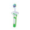 MAM Baby Toothbrush, Compact Handle, Ergonomic and Non-Slip, Ideal for First Teeth, with Safety Guard, Small Head and Extra Soft Bristles, Neutral, Pack of 1 view 1