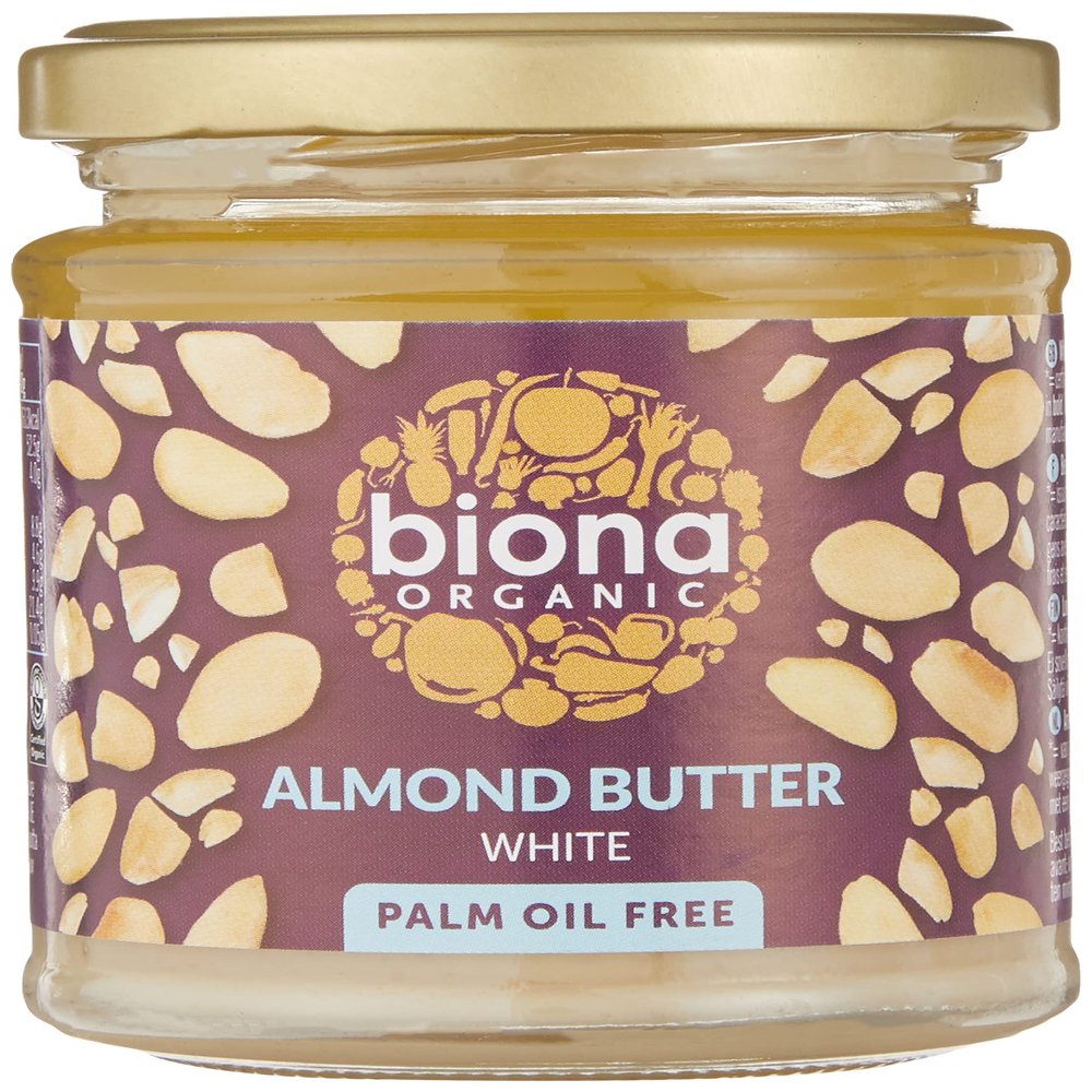 Blanched Almond Butter, Unroasted, Organic 170g (Biona)