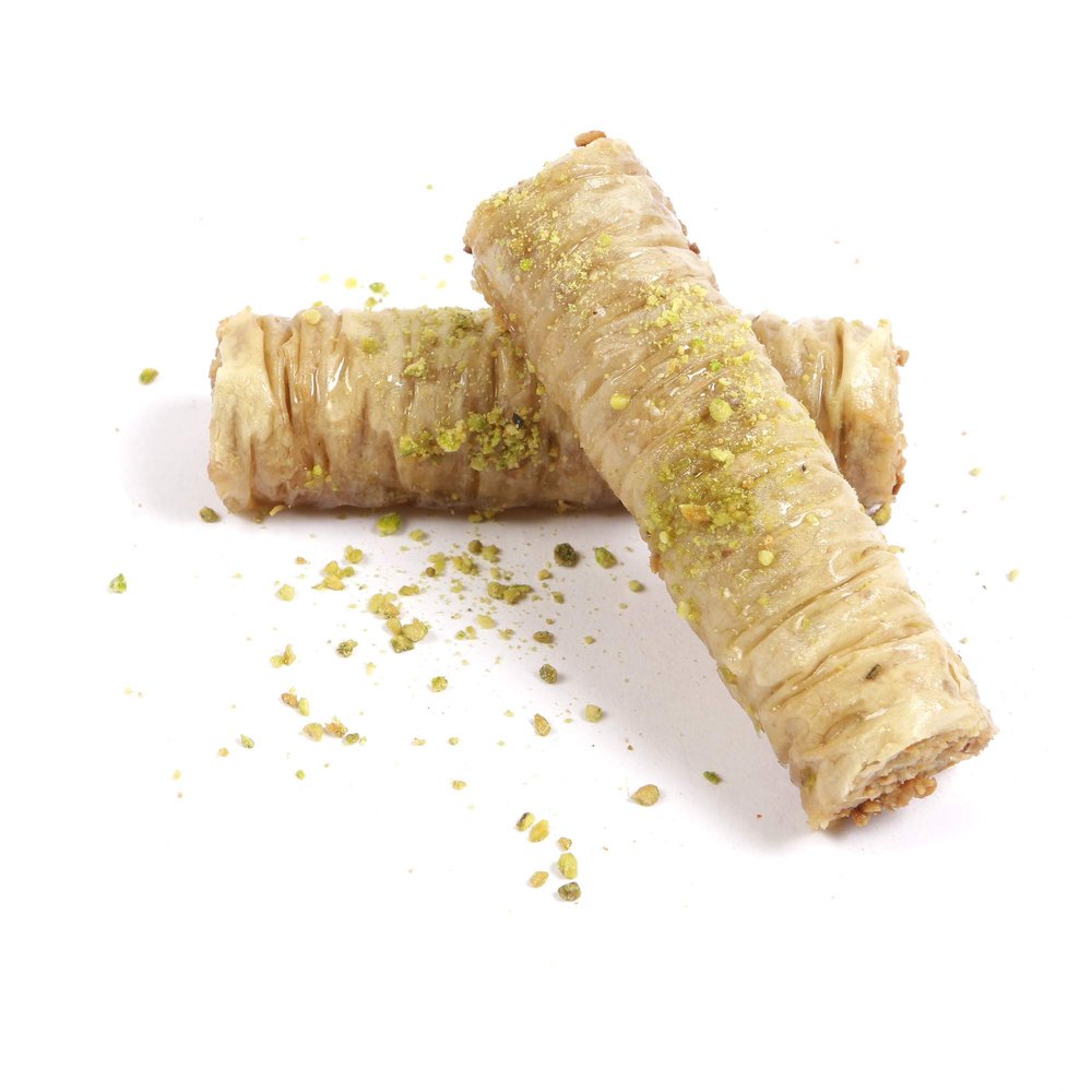 Dorri - Baklava Assabee Fingers 250g | Handmade Baklava, Traditional Middle Eastern Pastry (Available from 250g to 2kg)