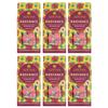 Aduna Organic Radiance Hibiscus Super Tea | Natural Caffeine-Free Infusion With Hibiscus, Rosehip & Elderberry | Superfood Tea for Healthy Skin & Hydration | 15 Biodegradable Pyramid Bags x 6 Packs view 1