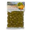 Candia Crop Greek Green Olives Stuffed with Orange 200g (Pack of 5)  Whole Natural Olives with Citrus Filling, Product of Greece view 1