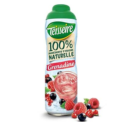 TEISSEIRE - Grenadine Syrup 60 cl - Pack of 4