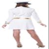 Adult Navy Captain Costume Dress size LARGE view 4