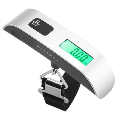 Raguso 50Kg LCD Digital Scale fordurableSturdy Mini Portable Pocket Weighing Scale for Luggage Express Vegetables