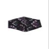 OgLuxe Womens 100% Cotton Washable Outdoor Face Protector Two Layers Mouth Cover Floral With Ear Loops (TwoLayer Dark Night) view 1