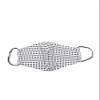 OgLuxe Womens 100% Cotton Washable Outdoor Face Protector Two Layers Mouth Cover Floral With Ear Loops (TwoLayer Check Print) view 1
