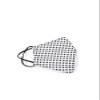 OgLuxe Womens 100% Cotton Washable Outdoor Face Protector Two Layers Mouth Cover Floral With Ear Loops (TwoLayer Check Print) view 2