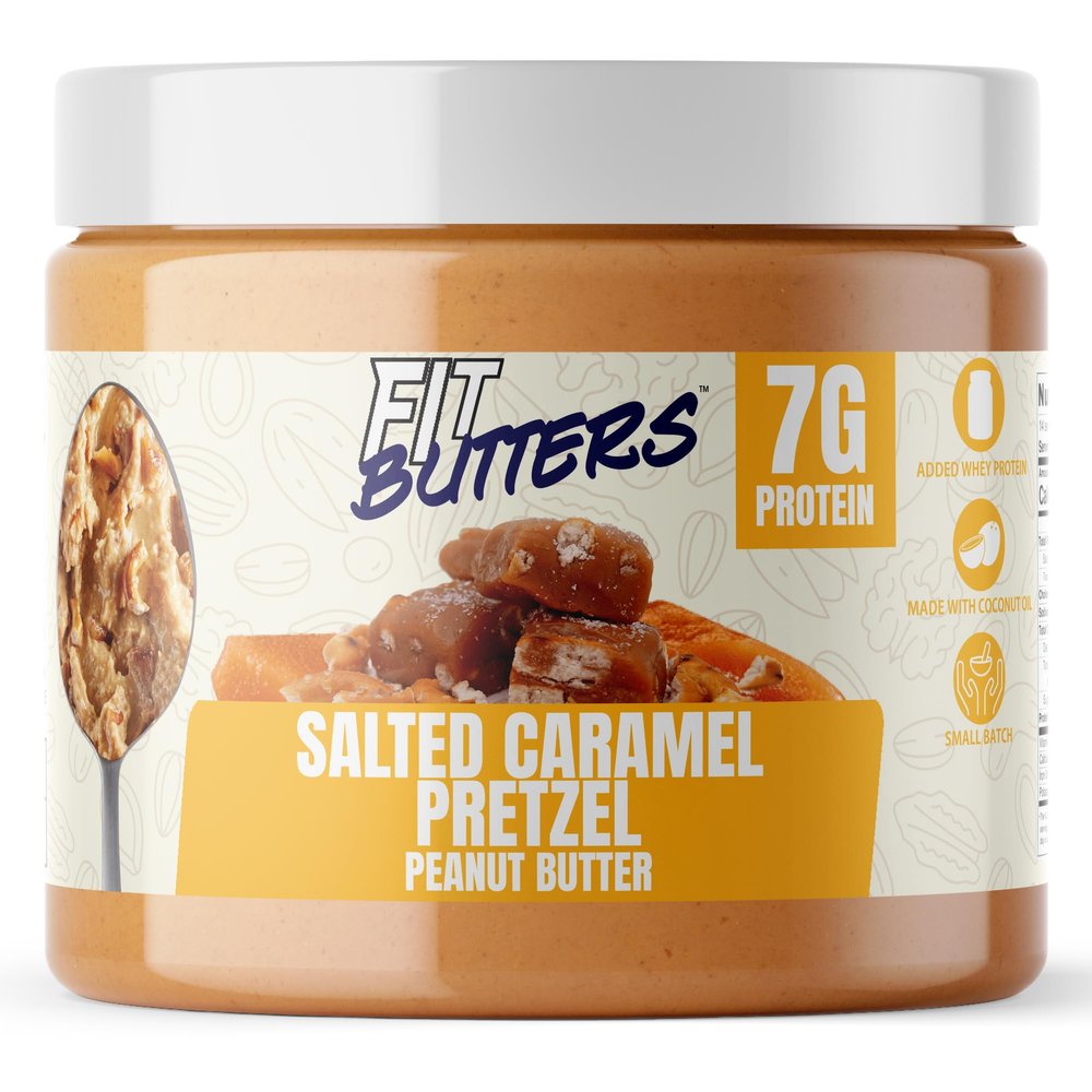 Fit Butters Salted Caramel Pretzel Peanut Butter, 454 g