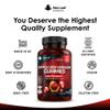 Apple Cider Vinegar Gummies Vegan with The Mother High Strength + Vitamin B12 Folate Pomegranate & Beetroot Fresh Pure Unfiltered Vinegar Not Powder Apple Cider Vinegar Gummy 1 Per Serving view 4