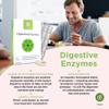 Healthspan Digestive Enzymes | 60 Capsules | Amylase | Lactase | Lipase | Protease | Added Chromium | Aids Digestion | Vegan view 2