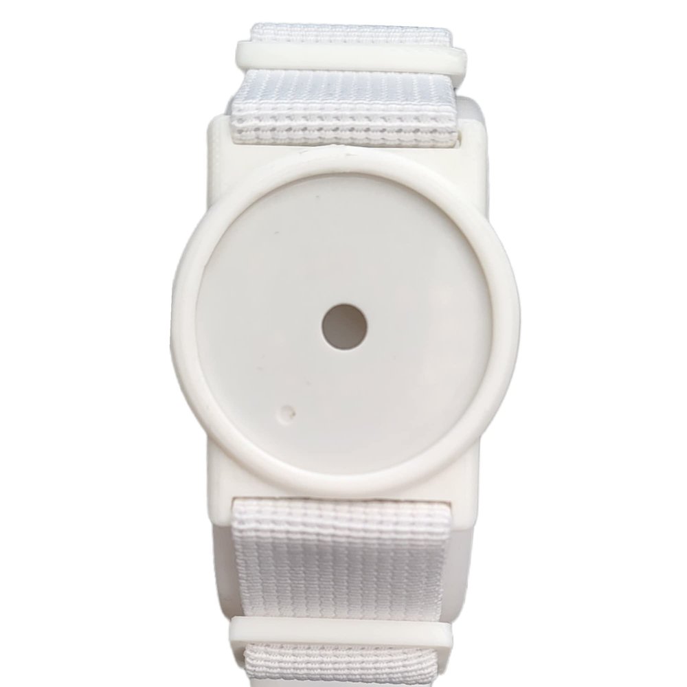 CGM Clips UK - Sensor Armband Holder/Protector Compatible with Freestyle Libre 1/2 (White)