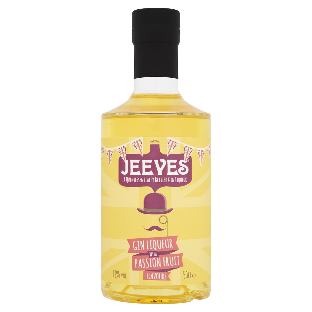 Jeeves Gin Liqueur Passionfruit - 18% - 50cl bottle