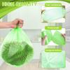 10Liter Green Bin Bags,120 Counts Small Kitchen Bin Liners, Made from 100% Corn Starch-Based for Bathroom,LivingRoom,Kitchen,Office,Pet,Fit 8,9,10,11,12 Liter Can, 45x50cm view 3