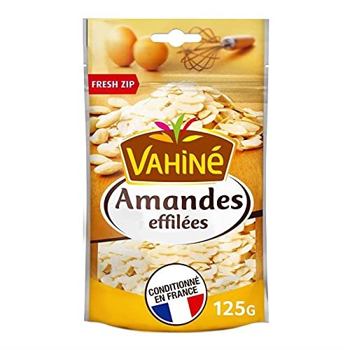 Vahin - Almonds slivered 125G - Lot of 3 - Price Per Lot - Fast Delivery