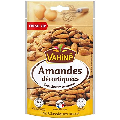 Vahin - Shelled Almonds 125G - Lot of 3 - Price Per Lot - Fast Delivery