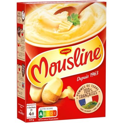 Maggi - Mousline - Mashed Nature 520G - Lot of 4 - Price Per Lot - Fast Delivery