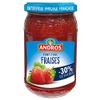 Andros - Relieved from Strawberries Jam 350G - Lot of 4 - Price Per Lot - Fast Delivery view 1