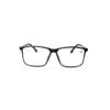 Clear Reading Glasses, Square Full Frame Reading Glasses, Women Stylish, Eyeglasses, Anti Glare, Spring Hinge, Lady Quality Readers (Color : Black, Size : 3.0) view 1