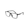 Clear Reading Glasses, Square Full Frame Reading Glasses, Women Stylish, Eyeglasses, Anti Glare, Spring Hinge, Lady Quality Readers (Color : Black, Size : 3.0) view 2