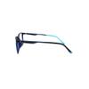 Clear Reading Glasses, Square Full Frame Reading Glasses, Women Stylish, Eyeglasses, Anti Glare, Spring Hinge, Lady Quality Readers (Color : Blue, Size : 1.0) view 3