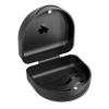 (2 Pack) Retainer Case,Solid Orthodontic Retainer Case-Black view 1