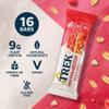JB's Trek High Protein Flapjack White Chocolate Raspberry - Gluten Free - Plant Based - Vegan Snack - 50g x 16 bars view 3