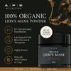APE Nutrition Organic Lions Mane Mushroom Extract Powder - Certified Organic & Wild Crafted, Improves Memory & Focus, UK Supplements, Pure Concentrated Extract, 40G (40-80 Servings) view 2