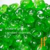 Hides Fine Foods - Green Glace Cherries - 1kg GMO Free - Suitable for Vegetarians - Baking - Desserts - Decorating - Cakes - Cookies - Tart - Mincemeat - Mince Pies - Panettone - Christmas Cake view 2