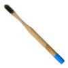 Bamboo Toothbrushes x 12 ~ Bulk Pack Adult Medium Bristles, Eco (Black & White) view 2